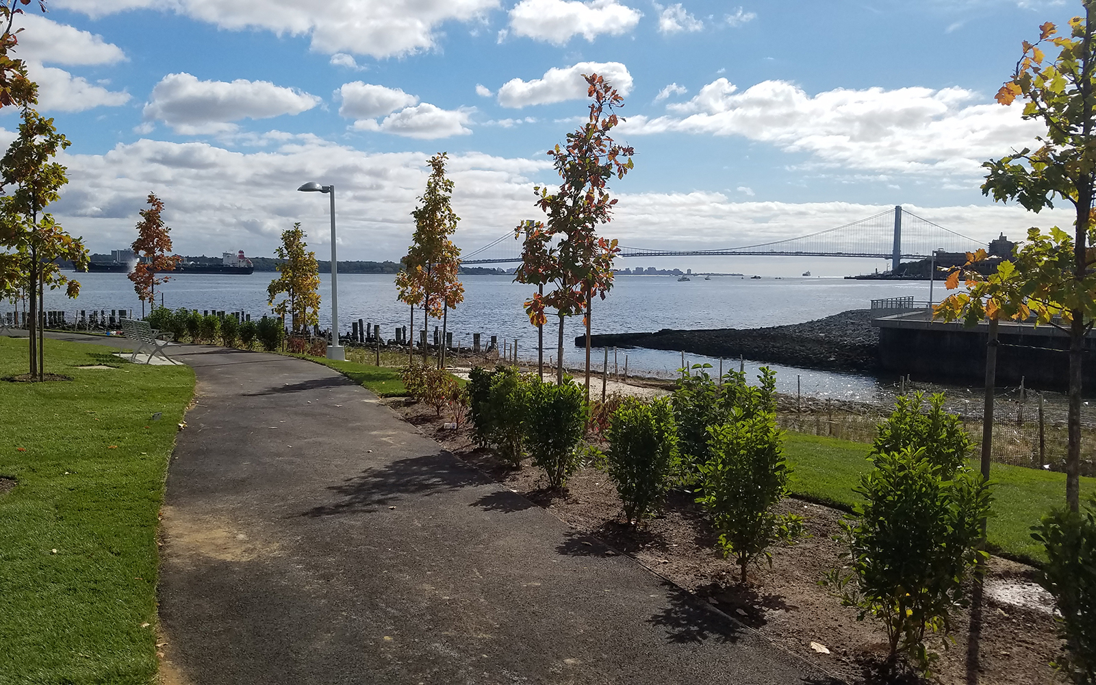 New Stapleton Waterfront Park and Streetscape - SiteWorks – Construction  Management and Landscape Architecture, NY, New York